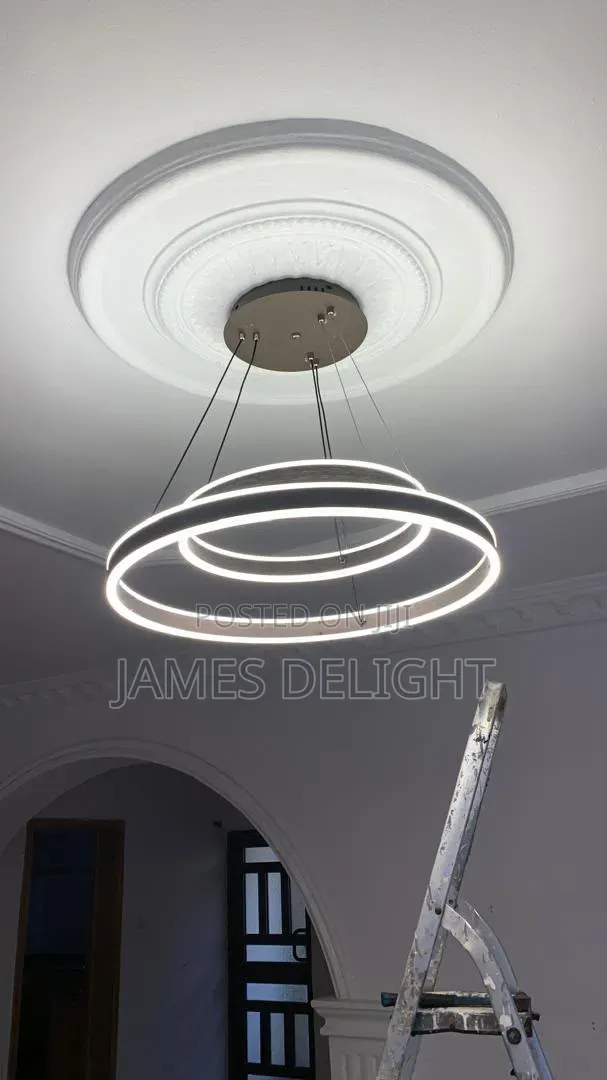 3-Ring Led Ring Chandelier Pendant Light