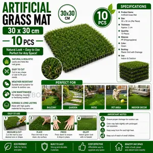 Carpet Grass 30 X 30 Cm