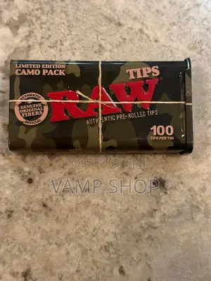 Raw Authentic Pre Rolled Tips (Limited Edition)