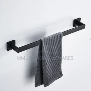 60cm Heavyguage Single Towel Rack