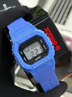 Gshock Alarm and Calender Watch. Can Check the Time in Dark With Light
