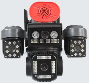 4lens Solar CCTV Camera