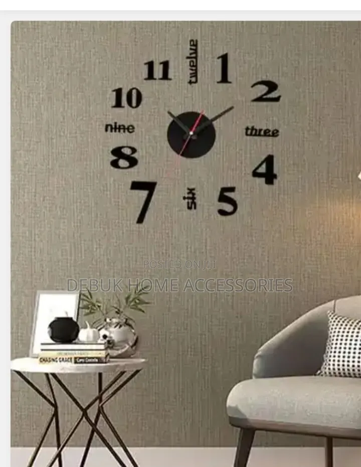 50cm Diy 3d Clock