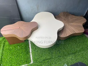 Luxury Marble Wooden Center Table
