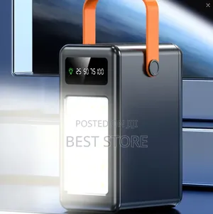 Power Bank Led Digital Display Portable Fast Charging 120,000 Mah