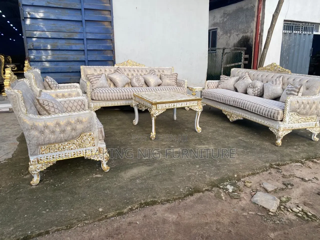 Upgraded Royal Sofa Set
