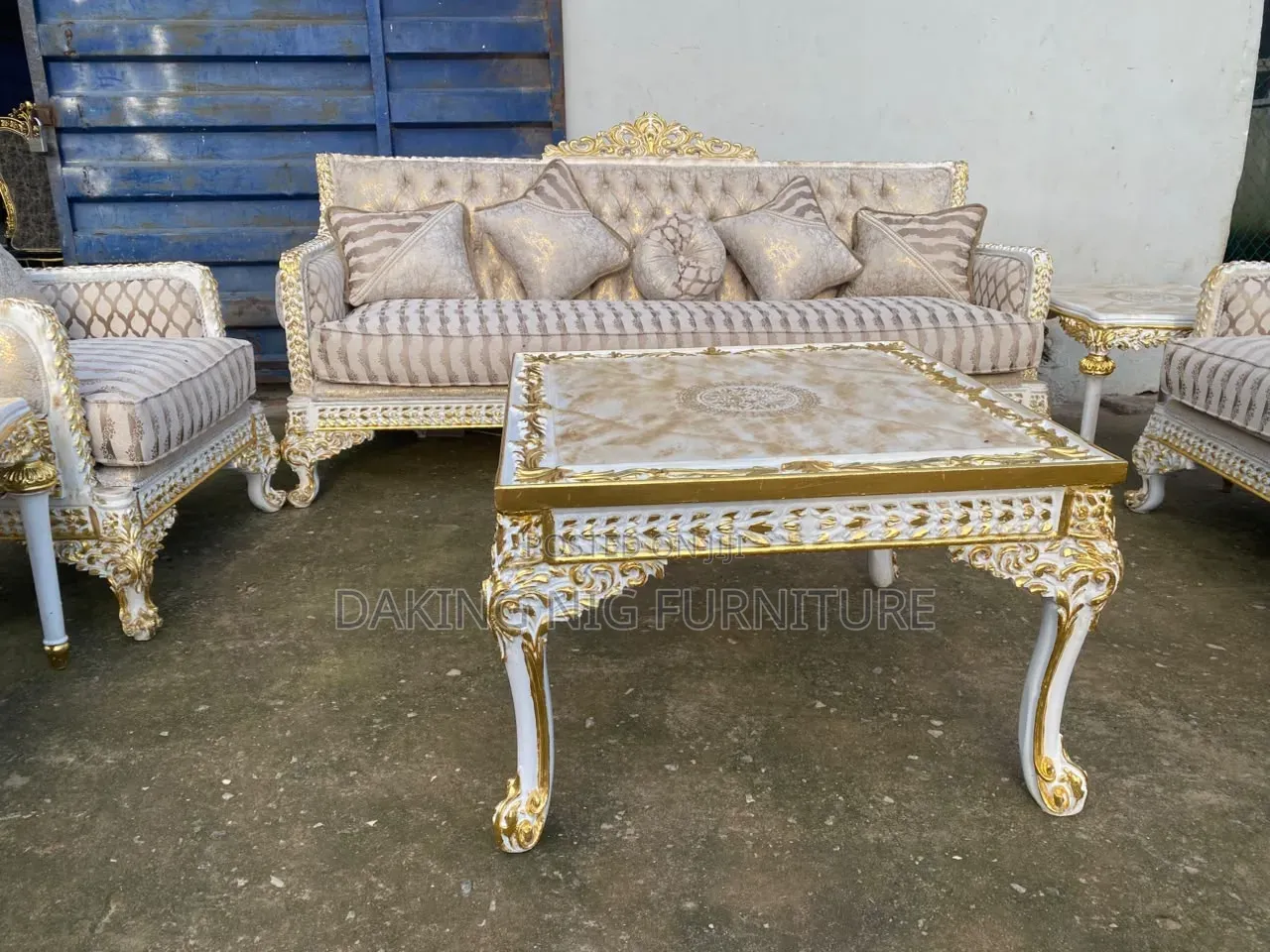 Upgraded Royal Sofa Set