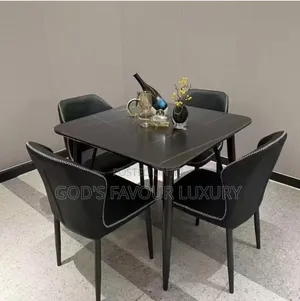 Marble Dining Table and Chairs.