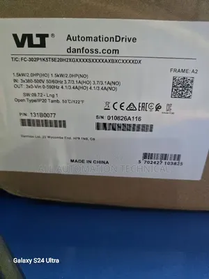 131b0077 | Danfoss VLT Automation Drive Fc 302 1.5 Kw | FC-302P1K5T5E2