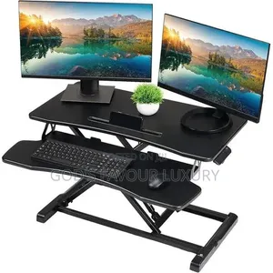 Manual Sit to Stand Desk.