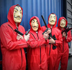 Quality Money Heist Coverall Costume