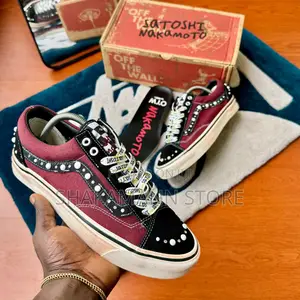 High Qualitysatoshi X Old Skool Vans Friends and Family “Port Royale”