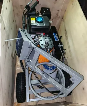 13hp Diesel Pressure Washer Features A Robust Metallic Frame
