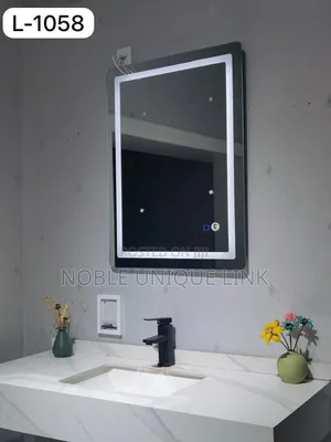 60×80 Mirror With Multiple Lights