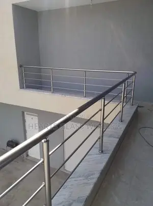 Rust-Resistant Stainless Steel Works for Stair Rails and Balconies.