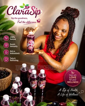 Fresh Home Made Zobo Drink- Clarasip