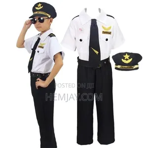 Children Pilot Constume for Career Day and Essential Events