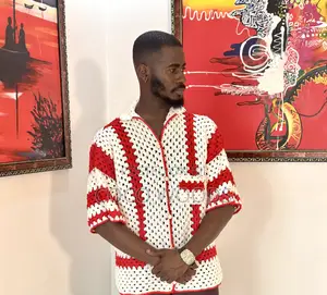 Crochet Mesh Unisex Shirt
