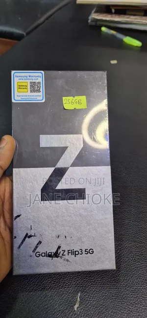 New Samsung Galaxy Z Flip 3 256 GB Black