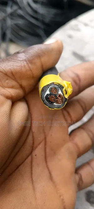 10mm 3core PVC PVC Armoured Cable