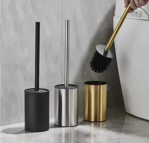 Minimalist Style Sleek Toilet Brush Holder