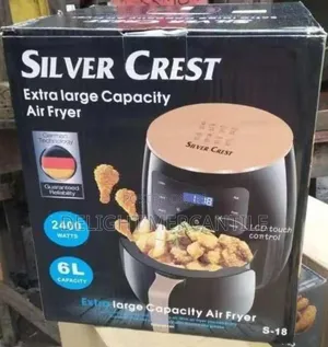 6 Liters Silver Crest Air Fryer