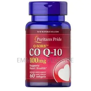 Puritan's Pride Coenzyme Co Q-10 100mg,X 60 Softgels