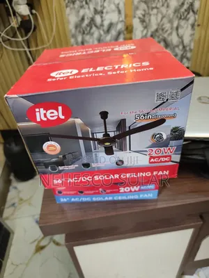 High-Quality Itel Ac/Dc Solar Fan Available Now