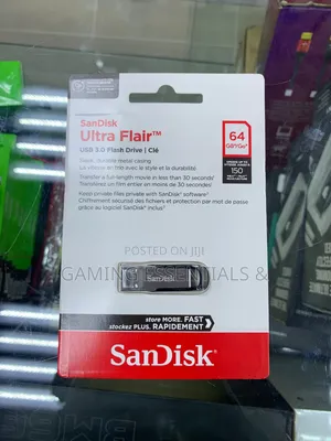 Sandisk Ultra Flair Usb 3.0 64gb Flash Drive