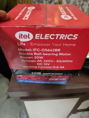Premium Itel Ceiling Fan (Ac/Dc) – Quiet Powerful