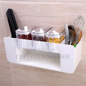 Wall Mounted Spice Rack