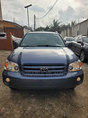 Toyota Highlander 2007 Blue