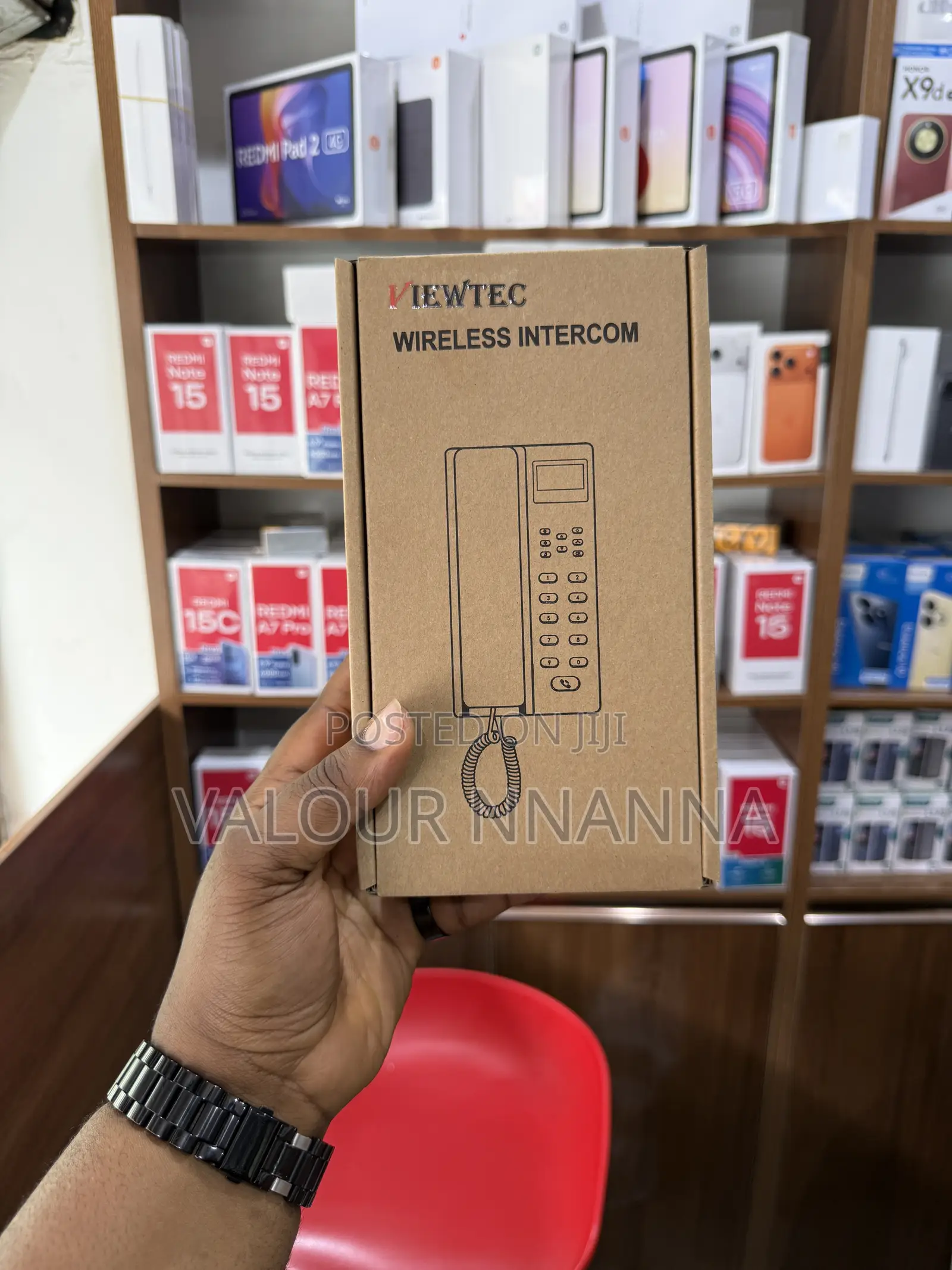Wireless Intercom With LCD Display