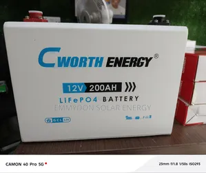 Cworth Lithium Battery 200ah 12v