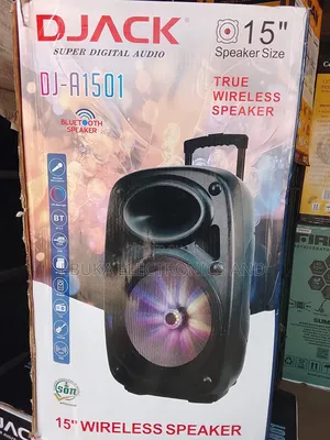 15 Inches Speaker Dj Ack Speaker With Wireless Microphone Is Available