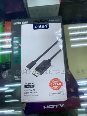 Onten Usb C- Display 2 Meter Cable