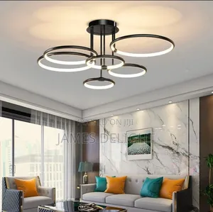 Ring Led Chandelier Dropping Light