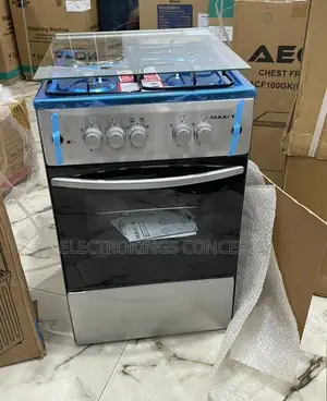 Maxi 50x50 Cm Gas Cooker With 3 Burners + 1 Electric and Oven