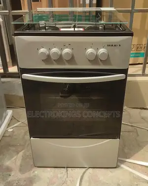 Maxi 50cm 4-Burner Gas Cooker With Auto Ignition Maxi 50504b Igl Inox
