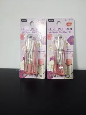 B.Pure Glow Up Lip Balm: Sheer Pink and Sheer Nude.