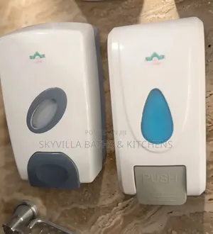 Wall-Mounted Dispensers Modern Soap Dishes
(Manual)