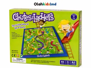Chutes And Ladders Board Game – Classic Family Game For Kids Age 3+