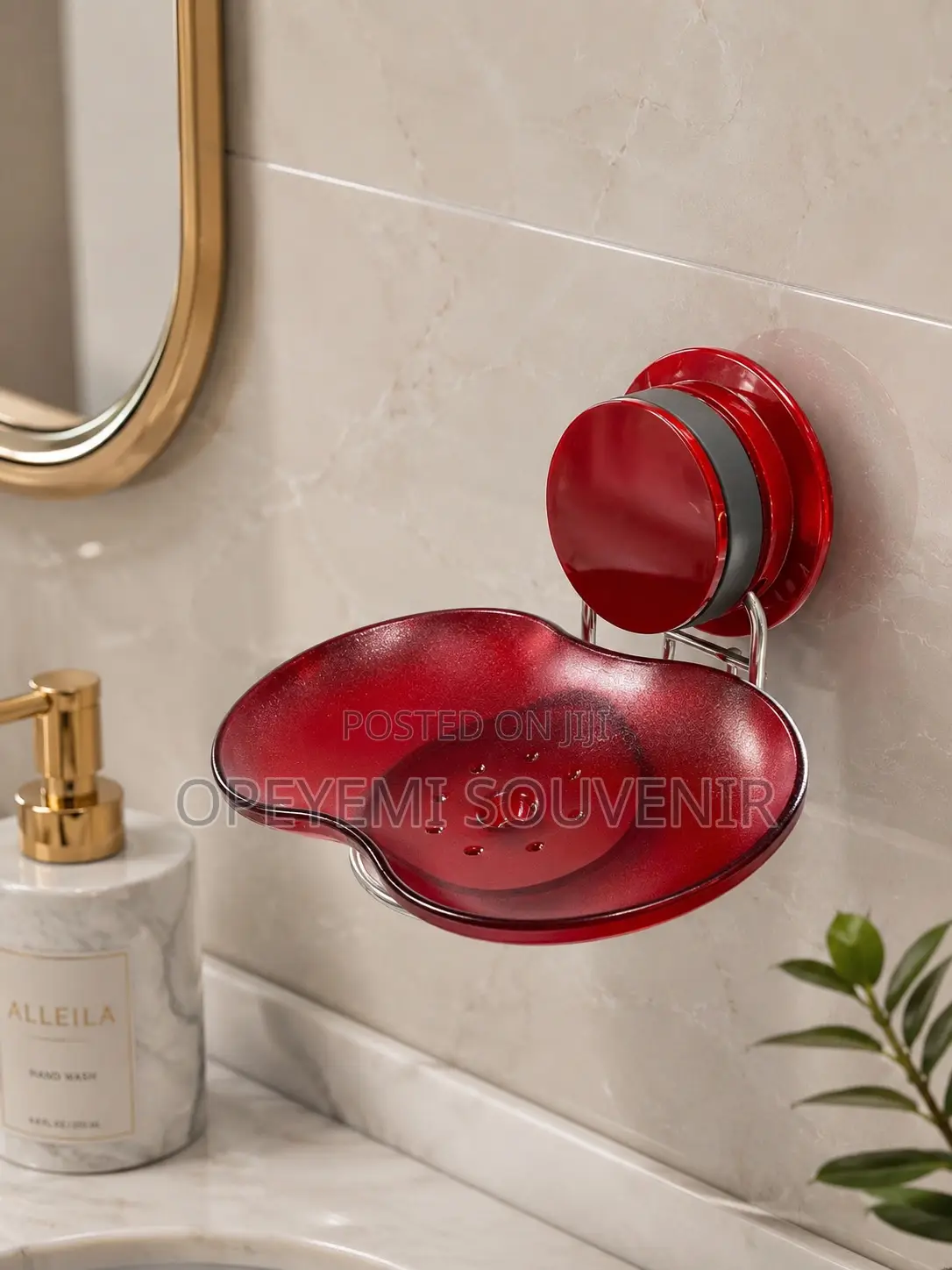 Wall-Mounted Soap Dish