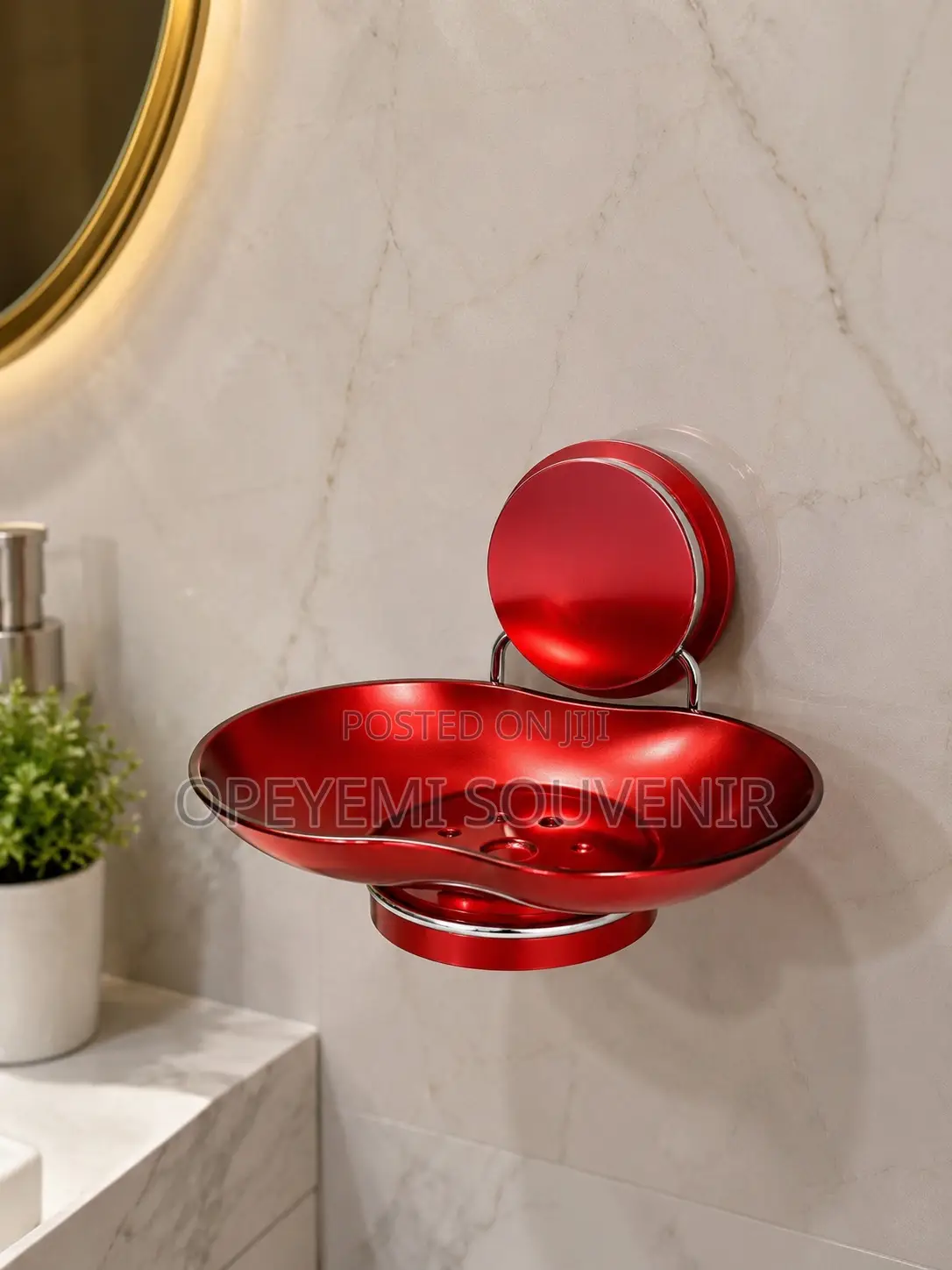 Wall-Mounted Soap Dish