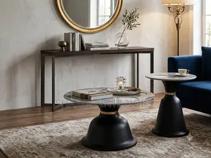 Imported 2in1 Marble Center Table