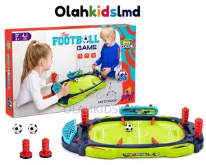 True Football Table Game – 2-Player Mini Soccer Board Game for Kids