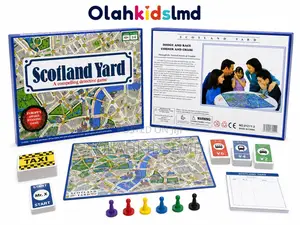 Scotland Yard Detective Board Game – Classic Strategy Game, Ages 10+