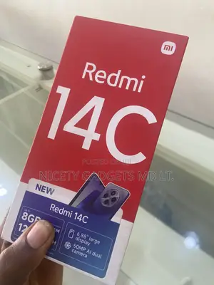 New Xiaomi Redmi 14C 128 GB Black
