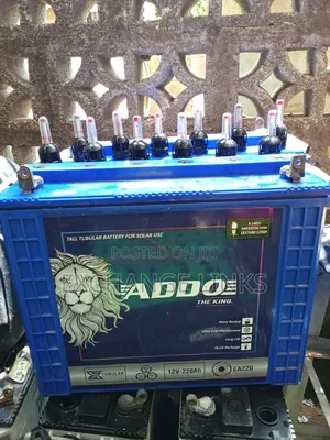 Fairly Used Solar Inverter Tubular Battery Available Affordable Rate