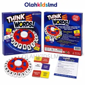 Think Words! Electronic Family Word Game – Fast-Paced Category Game